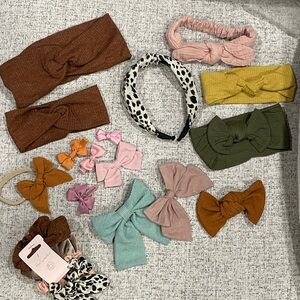 Assorted Colorful Baby/Kids/Adult Headband Set